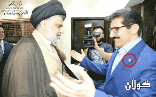  سه‌رۆكی شانده‌كه‌ی پارتی به‌ ئاڵای كوردستانه‌وه‌ له‌گه‌ڵ سه‌در و حه‌كیم و مالیكی و عامری كۆبووه‌وه‌ 