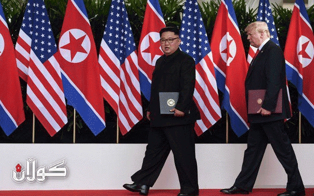 دۆناڵد ترەمپ: نامەیەکی سێ لاپەڕەیم لە ڕێبەری کۆریای باکورەوە پـێگەیشتوە