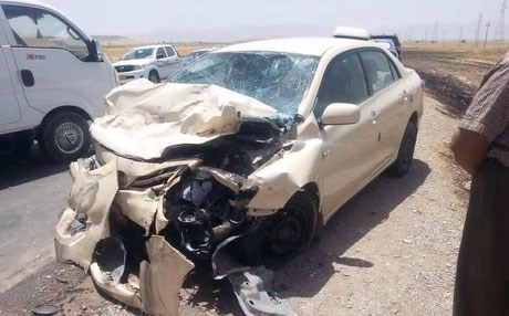  لە رووداوێكی هاتووچۆدا دایك و كچێك گیانیان لەدەستدا 