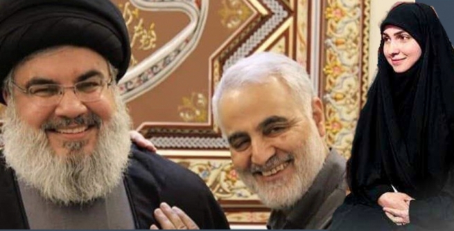 کچەکەی قاسم سولەیمانی: مامی ئازیزم حەسەن نەسروڵا تۆڵەی باوکم دەکاتەوە