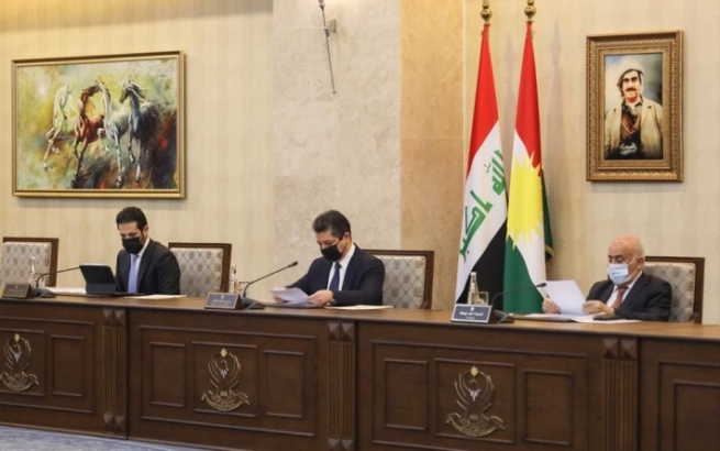 ئەنجوومەنی وەزیران گفتوگۆ دەربارەی مووچە و شایستە داراییەکانی هەرێمی کوردستان دەکات