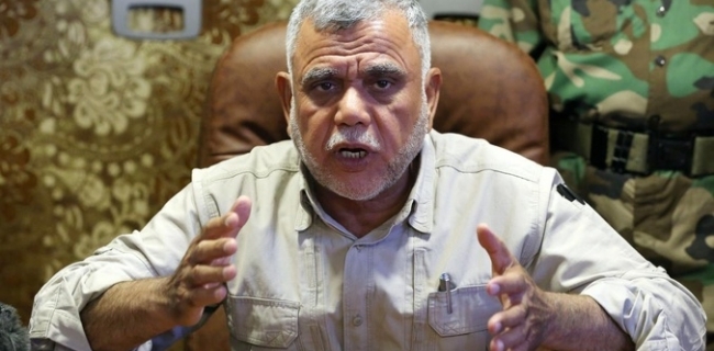  هادی عامری لە کەرکووکە و لەگەڵ فەرماندەکانی پێشمەرگە لە کۆبوونەوە دایە 