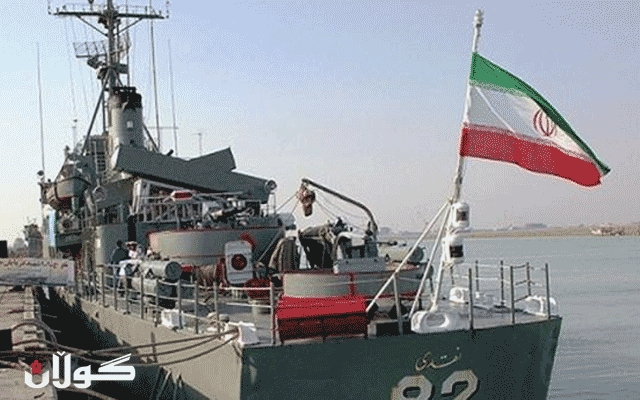 كەشتییە جەنگییەكانی ئێران بەرەو كەنداوی عەدەن بەڕێكەون