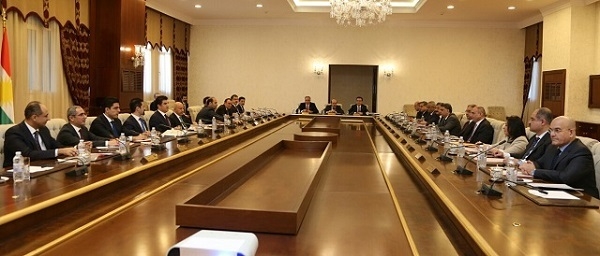  	 ڕاگه‌یه‌ندراوى كۆبوونه‌وه‌ى ئه‌نجوومه‌نى وه‌زیران 