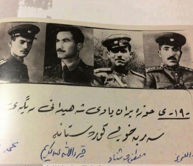 ئەمڕۆ ساڵیادی لەسێدارەدانی چوار ئەفسەرە شەهیدەکەی کۆماری کوردستانە