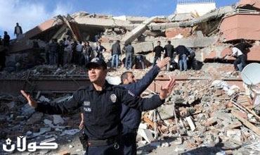 له‌ ماوه‌ی 3 رۆژدا 356 جار بومه‌له‌رزه‌ شاری وان ی هه‌ژاندووه‌