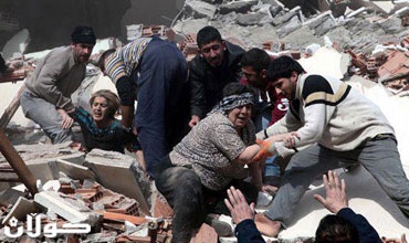 به‌ پێى دوا ئاماره‌كانى بومه‌له‌رزەكەی وان‌ 370 كه‌س گیانیان له‌ده‌ست داوه‌ و 1301 كه‌سیش بریندارن