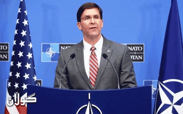  وەزیری بەرگری ئەمریکا : رێگری لە دەستبەسەرداگرتنی کێڵگە نەوتییەکان لەلایەن داعش و حکومەتی سوریاوە دەکەین