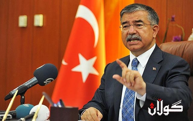 وەزیری بەرگری توركیا: پەیەدە نوێنەرایەتی كورد ناكات