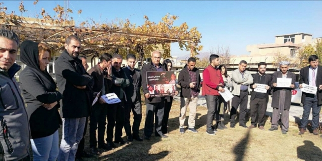 لە یادی ڕۆژنامەنووسێکی شەهیددا لەدژی حەشدی شەعبی گردبوونەوەیەک ساز کرا