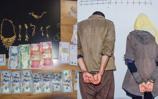ژن و پیاوێک دوای ئەوەی دزییەکەیان سەرناگرێت زێڕنگەرێک برینداردەکەن