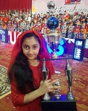 منداڵێکی کورد دەبێتە براوەی یەکەمی پێشبڕکێیەکی بیرکاری لەسەر ئاستی جیهان