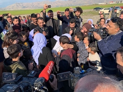 21 ڕفێندراوی دیکەی ئێزدی گەیەندرانەوە هەرێم