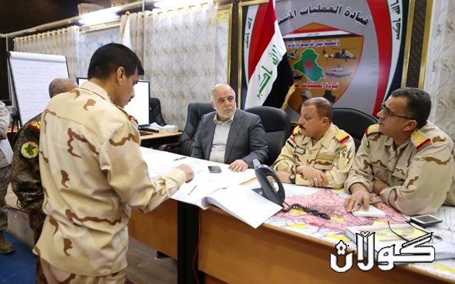  پلانی ئازادکردنەوەی مووسڵ ڕادەستی عەبادی کرا 