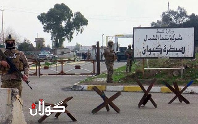  یەکێتی هێزێکی دیکە ڕەوانەی کێڵگە نەوتییەکانی کەرکووک دەکات 