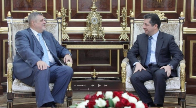  مەسرور بارزانی و یان کۆبیچ پێکهێنانی کابینەی نوێی حکوومەتی عێراقیان تاوتوێکرد 