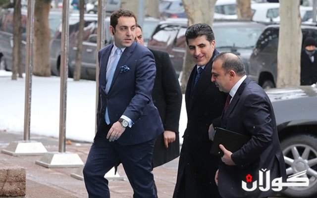  نێچیرڤان بارزانی گەیشتە ئەستەمبوڵ