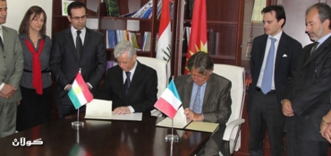 وه‌زیری خوێندنی باڵای هه‌رێم و بالیۆزی ئیتاڵیا پرۆتۆكۆڵێك بۆ وه‌رگرتنی قوتابیانی كورد له‌زانكۆكانی ئیتاڵیا ئیمزا ده‌كه‌ن