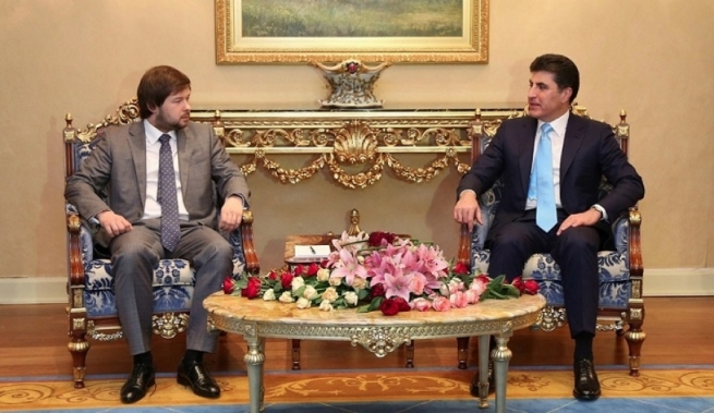 نێچیرڤان بارزانی و شاندێکی وزەی رووسی کۆ بوونەوە 