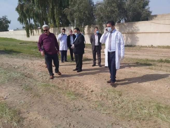 نەخۆشخانەیەک بۆ چارەسەرکردنی تووشبووانی کۆرۆنا لە خانەقین دروست دەکرێت