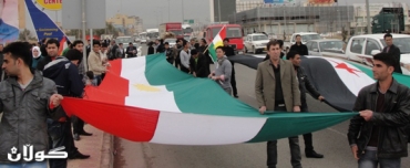 خۆپێشاندانی خه‌ڵكی سووریا دژی رێژێمی به‌شار ئه‌سه‌د له‌ هه‌ولێر ده‌ستی پێكرد