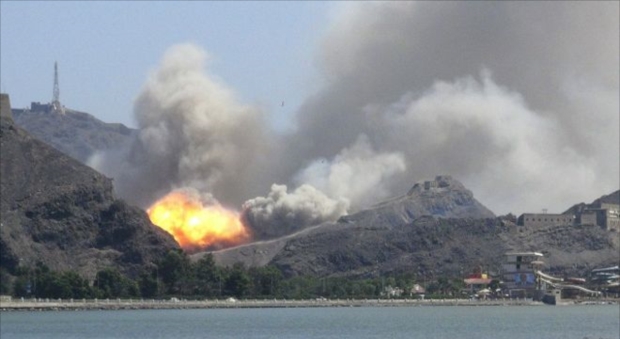 شه‌ڕوپێكدادان و بۆردومانكردن له‌ یه‌مه‌ن به‌رده‌وامه‌