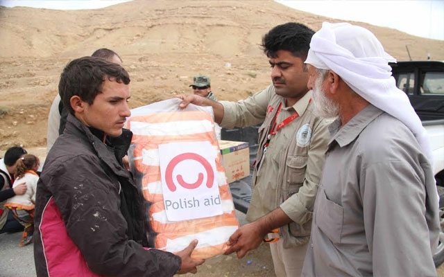 هاوکارییەکانی پۆڵۆنیا بۆ کوردانی ئێزدی گەیشتە چیای شنگال