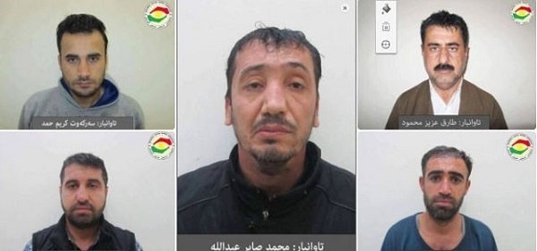  	 ئاسایشى هه‌ولێر ورده‌كاریى ده‌ستگیركردن و ددانپێدانانى چه‌ند تۆمه‌تبارێكى راگەیاند