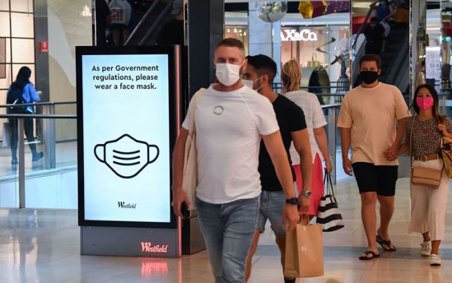 لە ئوسترالیا سزای نەبەستنی دەمامک 153 دۆلارە