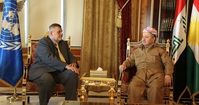  	 یان کۆبیچ پیرۆزبایی لە سەرۆک بارزانی و خەڵکی کوردستان کرد