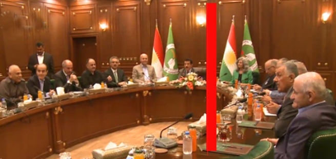 كۆسرەت رەسوڵ و بەرهەم ساڵح ناوەندی بڕیاردان لەنێو یەكێتی دروست دەكەن