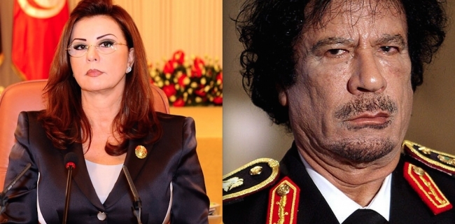 پەیوەندیی نهێنی قەزافی و هاوسەری زەینولعابدین ئاشکرا دەبێت