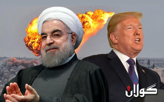  ترەمپ بۆ رۆحانی: چاوەڕێی لێدانێکی بێ هاوشێوە بن 