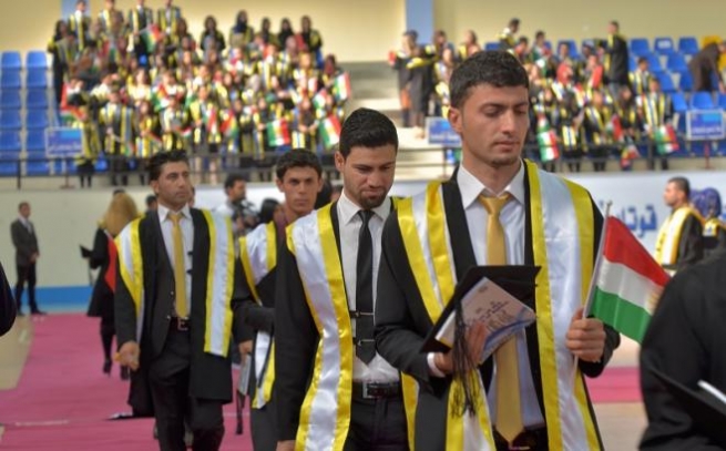 بەئامادەبوونی نوێنەری وەزیری خوێندنی باڵا زانکۆی زاخۆ ئاھەنگی خولی ٦ی بەڕێوەبرد