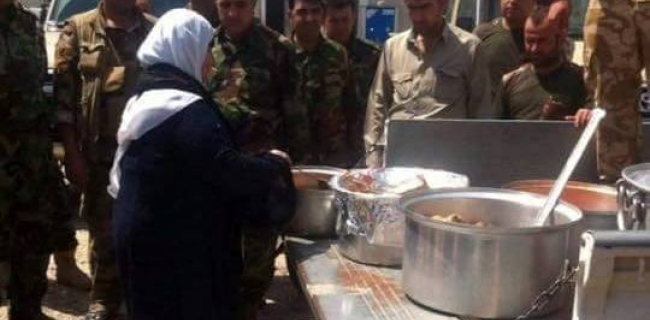  ئەو ئافرەتەی خواردنی بۆ پێشمەرگە دروست دەكرد كۆچی دوایی كرد 