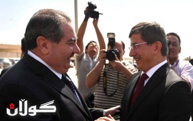  وه‌زیری ده‌ره‌وه‌ی توركیا به‌ سه‌ردانێك گه‌یشته‌ به‌غدا 