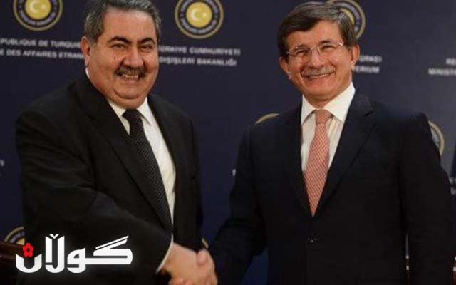  هۆشیار زێباری : لاپەرێکی نوێ لەنێوان عێراق و تورکیا کرایەوە 