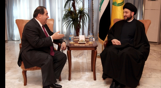 زێبارى و حه‌كیم له‌باره‌ى ره‌وشى ئه‌منى و سیاسى عێراق له‌ به‌غدا كۆبوونه‌وه‌