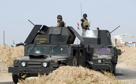  هێزە عێراقییەکان دەچنە نێو فەللوجە 