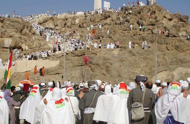 هه‌ولێر... حاجیان ده‌ست به‌ مه‌شق ده‌كه‌ن