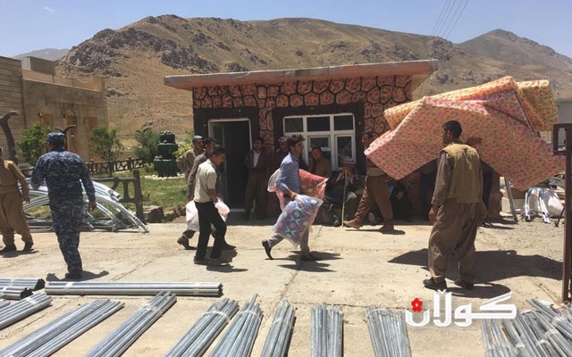 ھاوکاریی زیانلێکەوتووانی تۆپبارانەکانی ئێران دەکرێت