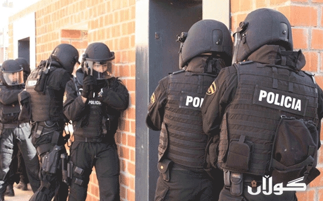 له ئیسپانیا ٢٤ کەس دەستگیرکران کە سەر بە تۆڕێکى گەندەڵى بوون 