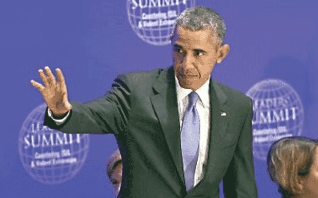  ئۆباما ستایشی دوو مارێنزەکە دەکات 