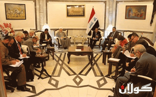  سەرۆکایەتی پەرلەمانی عێراق و سەرۆک فراکسیۆنەکان کۆبوونەوە 