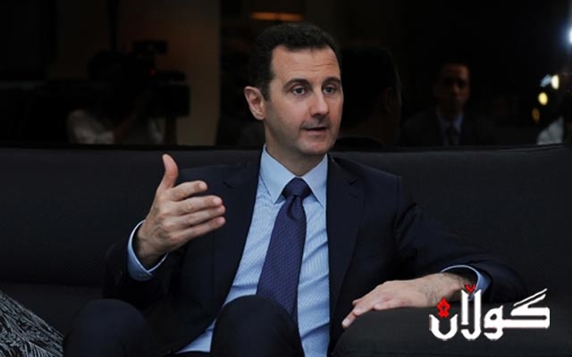 بەشار ئەلئەسەد: تاوانی ئابڕووبەرمان ئەنجام دا 