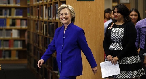  	 کلینتۆن: سەرکردەکانی دونیا پشتیوانیم دەکەن، ترسیان لە ترامپە