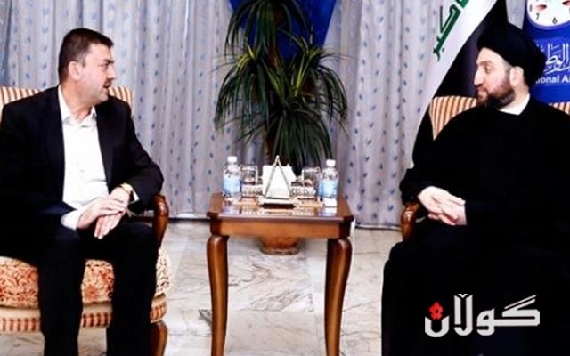  نوێنەرێکی کوردانی ئێزدی سەردانی عەمار حەکیم دەکات 