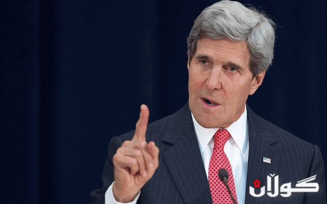 جۆن کێری: گەمارۆ سەربازییەکان لەسەر ئێران هەڵناگیرێن