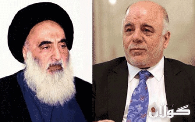  سیستانی پشتیوانی لە پرۆژەی چاکسازی عەبادی دەکات 