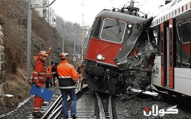  لە ئەڵمانیا رووداوی هاتووچۆ لەنێوان دوو شەمەندەفەر روویدا 